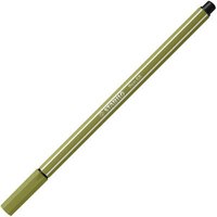 STABILO 68/37 Premium-Filzstift - STABILO Pen 68 - Einzelstift - schlammgrün von Stabilo