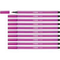 STABILO 68/56 Premium-Filzstift - STABILO Pen 68 - 10er Pack - rosarot von Stabilo