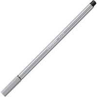 STABILO 68/95 Premium-Filzstift - STABILO Pen 68 - Einzelstift - mittelgrau von Stabilo