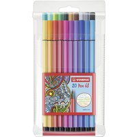 STABILO 6820/PL Premium-Filzstift - STABILO Pen 68 - 20er Pack - mit 20 verschiedenen Farben von Stabilo