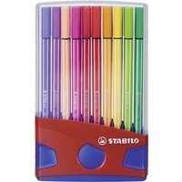 STABILO 6820-04 Premium-Filzstift - STABILO Pen 68 - ColorParade - 20er Pack - mit 20 verschiedenen Farben von Stabilo