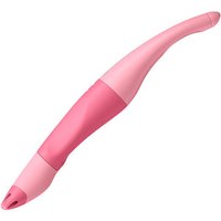 STABILO 6892/39-41 Ergonomischer Tintenroller für Rechtshänder - STABILO EASYoriginal Pastel in rosiges Rouge - Einzelstift - Schreibfarbe blau (löschbar) - inklusive Patrone von Stabilo
