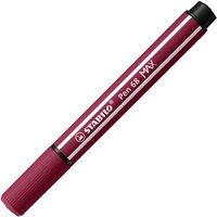 STABILO 768/19 Premium-Filzstift mit dicker Keilspitze - STABILO Pen 68 MAX - Einzelstift - purpur von Stabilo