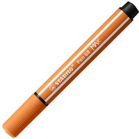 STABILO 768/30 Premium-Filzstift mit dicker Keilspitze - STABILO Pen 68 MAX - Einzelstift - gelbrot von Stabilo