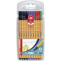 STABILO 87-1468 Fineliner - STABILO point 88 - 10er Pack Office - 4 x schwarz, 3 x blau, 2 x rot, 1 x grün STABILO 87-1468 Fineliner - STABILO point 88 - 10er Pack Office - 4 x schwarz, 3 x blau, 2 x rot, 1 x grün von Stabilo