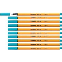 STABILO 88/31 Fineliner - STABILO point 88 - 10er Pack - hellblau von Stabilo