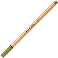 STABILO 88/37 Fineliner - STABILO point 88 - Einzelstift - schlammgrün von Stabilo