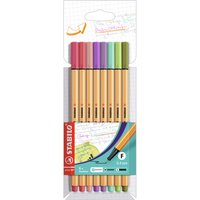 STABILO 88/8-04 Fineliner - STABILO point 88 - 8er Pack - mit 8 verschiedenen Farben von Stabilo