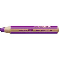 STABILO 880/370 Buntstift, Wasserfarbe & Wachsmalkreide - STABILO woody 3 in 1 - Einzelstift - lila STABILO 880/370 Buntstift, Wasserfarbe & Wachsmalkreide - STABILO woody 3 in 1 - Einzelstift - lila von Stabilo
