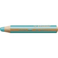 STABILO 880/470 Buntstift, Wasserfarbe & Wachsmalkreide - STABILO woody 3 in 1 - Einzelstift - türkis von Stabilo