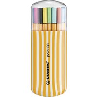 STABILO 8820-02 Fineliner - STABILO point 88 - 20er Zebrui - mit 20 verschiedenen Farben von Stabilo