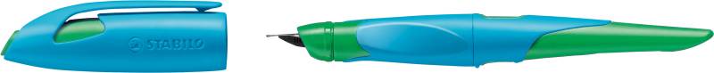 STABILO Ergonomischer Füller EASYbirdy, himmelblau/grasgrün STABILO Ergonomischer Füller EASYbirdy, himmelblau/grasgrün von Stabilo