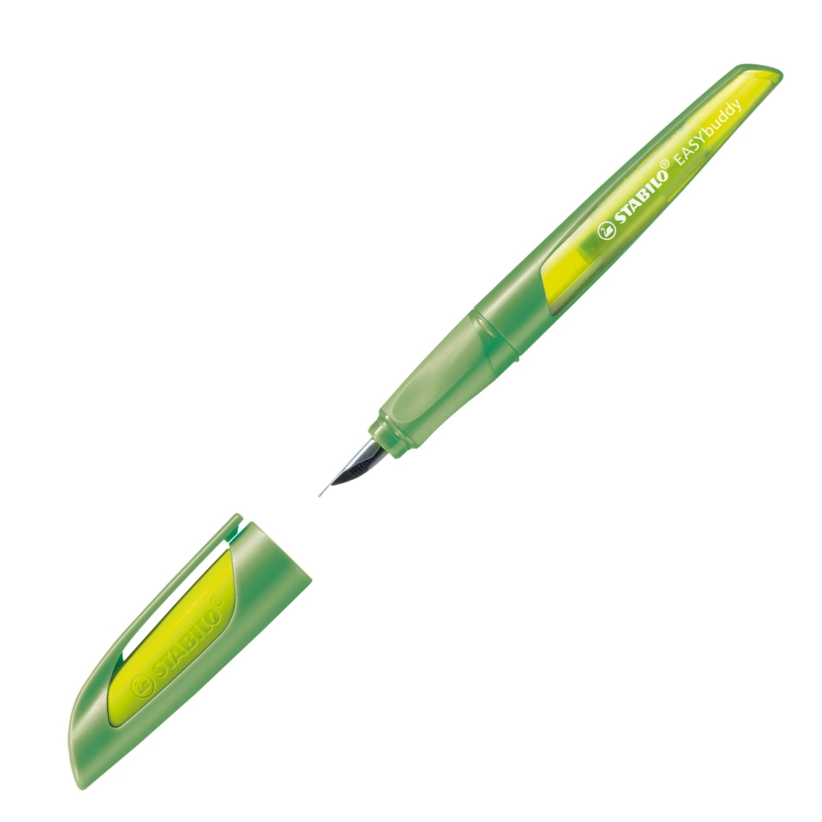 STABILO Füllfederhalter EASYbuddy für Linkshänder L, limette/grün STABILO Füllfederhalter EASYbuddy für Linkshänder L, limette/grün von Stabilo