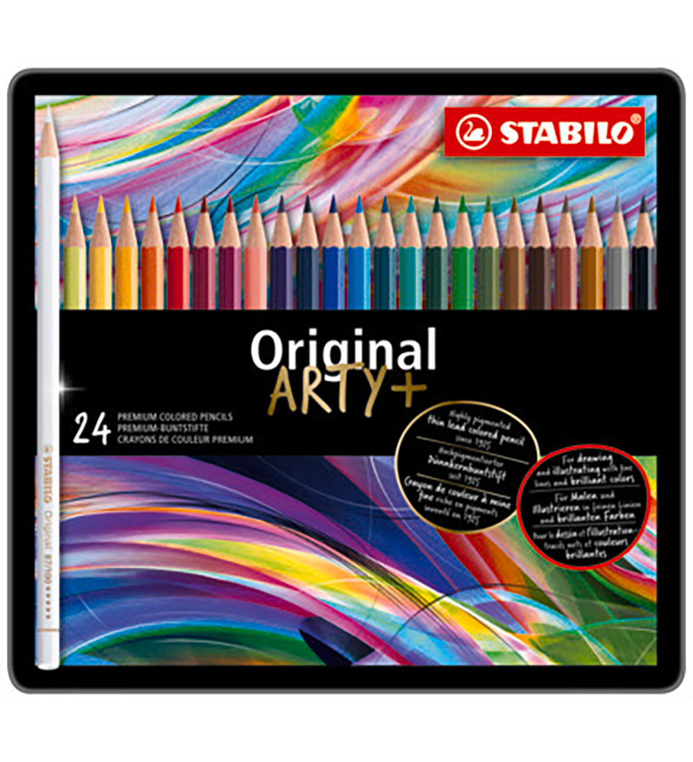 Stabilo Buntstifte - Original Arty+ - 24 st. - Mehrfarbig - Stabilo - One Size - Buntstiftsets von Stabilo