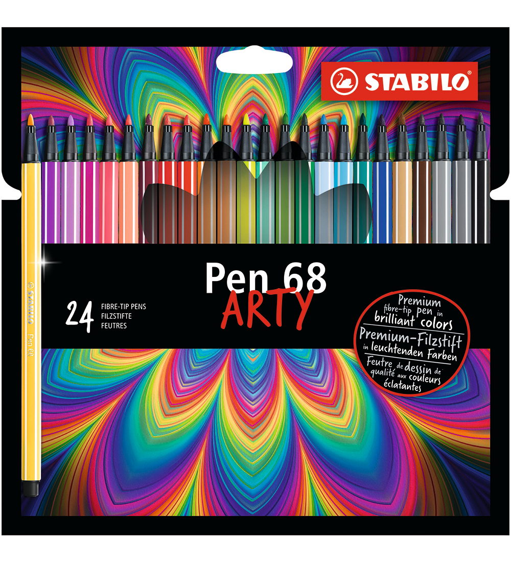 Stabilo Filzstifte - Pen 68 Arty - 24 st. - Mehrfarbig - Stabilo - One Size - Filzstifte Stabilo Filzstifte - Pen 68 Arty - 24 st. - Mehrfarbig - Stabilo - One Size - Filzstifte von Stabilo
