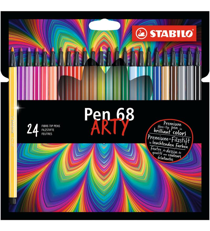 Stabilo Filzstifte - Pen 68 Arty - 24 st. - Mehrfarbig - Stabilo - One Size - Filzstifte Stabilo Filzstifte - Pen 68 Arty - 24 st. - Mehrfarbig - Stabilo - One Size - Filzstifte von Stabilo