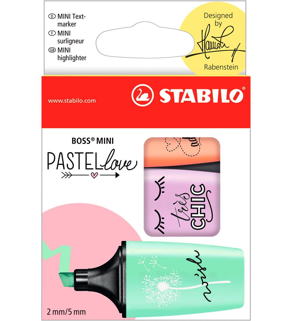 Stabilo Textmarker - Mini Pastel - 3 st. - Mehrfarbig - Stabilo - One Size - Filzstifte Stabilo Textmarker - Mini Pastel - 3 st. - Mehrfarbig - Stabilo - One Size - Filzstifte von Stabilo