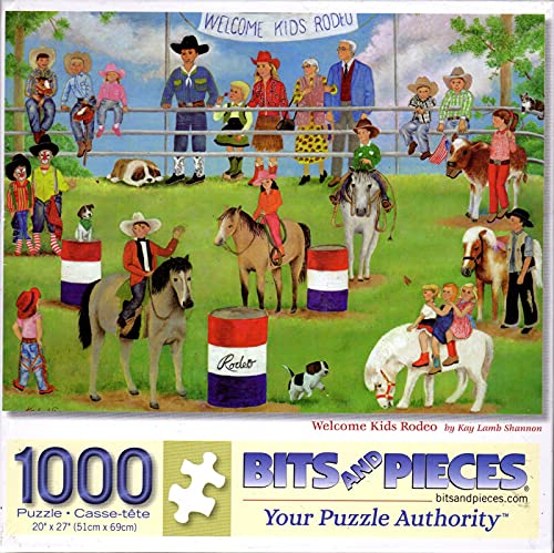 Welcome Kids Rodeo by Kay Lamb Shannon 1000 Teile Puzzle von Staci19