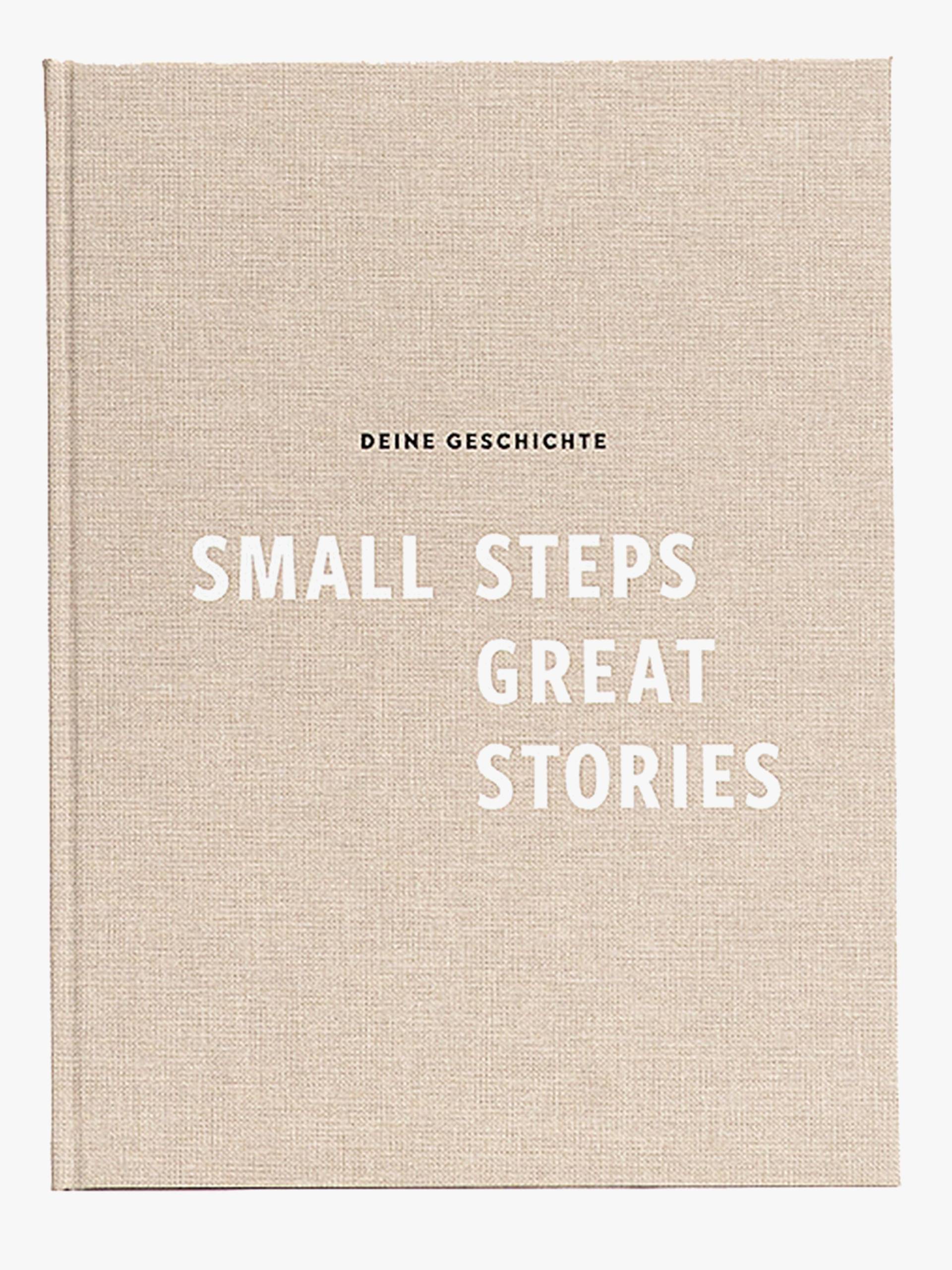 StackingStories Deine Geschichte Buch Classic, Beige von StackingStories