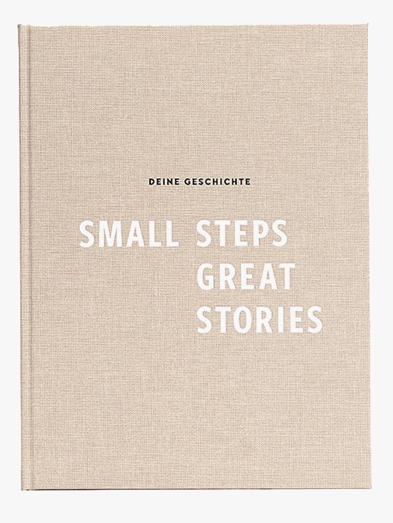 StackingStories Deine Geschichte Buch Classic, Beige von StackingStories