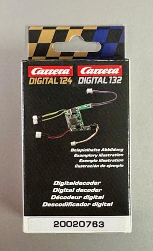 Carrera 20763 - Digital 124/Exclusiv Digitaldecoder (alle Fahrzeuge auM-_er HotRods) von Carrera