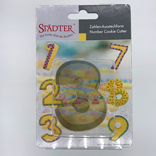 Städter Ausstecher * Zahl: DREI * zum Kekse Backen oder Basteln Mottoparty Kindergeburtstag Kinder Geburtstag Feier Fest Party Motto Ausstechform Ausstechformen Lernen Geburtstag Mathe Schule Keks Städter Ausstecher * Zahl: DREI * zum Kekse Backen oder Basteln Mottoparty Kindergeburtstag Kinder Geburtstag Feier Fest Party Motto Ausstechform Ausstechformen Lernen Geburtstag Mathe Schule Keks von Städter