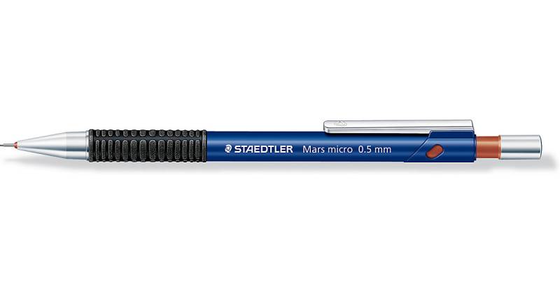 Mars Micro 775 blau, Strichstärke: 0,5 mm, Ausführung: Einzelstift von Staedtler