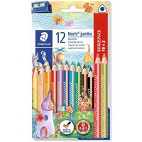 STAEDTLER 128 NC12P1 Buntstift Noris jumbo 10+2 FS von Staedtler