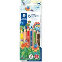 STAEDTLER 129 NC6 Farbstift Noris super jumbo FSC 100% 6 Stück von Staedtler