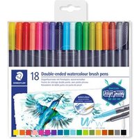 STAEDTLER 3001 TB18 Fasermaler marsgraphic duo 18 Stück Box STAEDTLER 3001 TB18 Fasermaler marsgraphic duo 18 Stück Box von Staedtler
