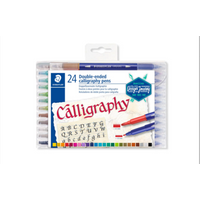 STAEDTLER 3005 TB24 Fasermaler Calligraph duo 24 Stück Box STAEDTLER 3005 TB24 Fasermaler Calligraph duo 24 Stück Box von Staedtler