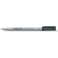 STAEDTLER 311-9 Folienstift Lumocolor® non-permanent pen 311 sc hwarz von Staedtler