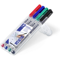 STAEDTLER 312 WP4 Folienstift Lumocolor B nonpe STAEDTLER 312 WP4 Folienstift Lumocolor B nonpe von Staedtler