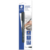STAEDTLER 313-9 Folienstift Lumocolor® permanent pen 313 schwarz von Staedtler
