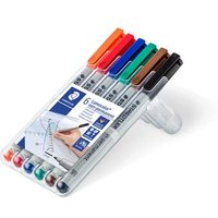 STAEDTLER 316 WP6 Folienstift Lumocolor F nonpermanent 6 Stück STAEDTLER 316 WP6 Folienstift Lumocolor F nonpermanent 6 Stück von Staedtler