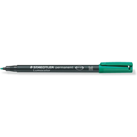 STAEDTLER 317-5 Folienstift Lumocolor® permanent pen 317 grün von Staedtler