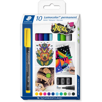 STAEDTLER 317 C10 Universalstift Lumocolor permanent pen 10 Stück STAEDTLER 317 C10 Universalstift Lumocolor permanent pen 10 Stück von Staedtler