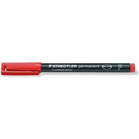 STAEDTLER 318-2 Folienstift Lumocolor® permanent pen 318 rot von Staedtler
