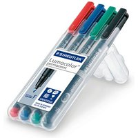 STAEDTLER 318 WP4 Folienstift Lumocolor F perm STAEDTLER 318 WP4 Folienstift Lumocolor F perm von Staedtler