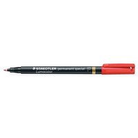 STAEDTLER 319 F-2 Folienstift Lumocolor special F rot von Staedtler