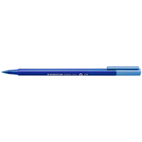 STAEDTLER 323-32 triplus® color 323 Dreikantiger Fasermaler, himmelblau von Staedtler