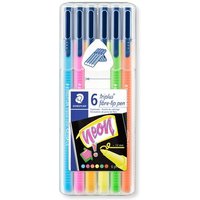 STAEDTLER 323 SB6CS1 Fasermaler triplus color neon 6 Stück Box STAEDTLER 323 SB6CS1 Fasermaler triplus color neon 6 Stück Box von Staedtler