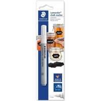 STAEDTLER 344-0 Kreidemarker Lumocolor weiß von Staedtler