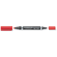 STAEDTLER 348-2 Zweispitzmarker Lumocolor per von Staedtler