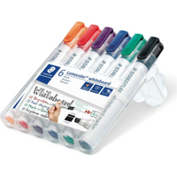 STAEDTLER 351 B WP6 Whiteboardmarker Lumocolor 6St Box STAEDTLER 351 B WP6 Whiteboardmarker Lumocolor 6St Box von Staedtler