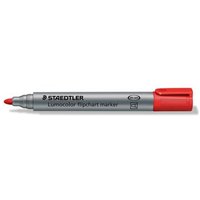 STAEDTLER 356-2 Flipchartmarker Lumocolor rot von Staedtler