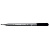 STAEDTLER 371-99 pigment brush pen intensiv schwarz von Staedtler