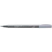 STAEDTLER 372-870 pigment soft brush pen kaltgrau von Staedtler
