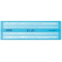 STAEDTLER 572 FL Schriftschablone 3,5 mm + 5 mm von Staedtler