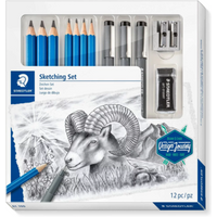 STAEDTLER 61 100 Gemischtes Zeichen Set 100 von Staedtler